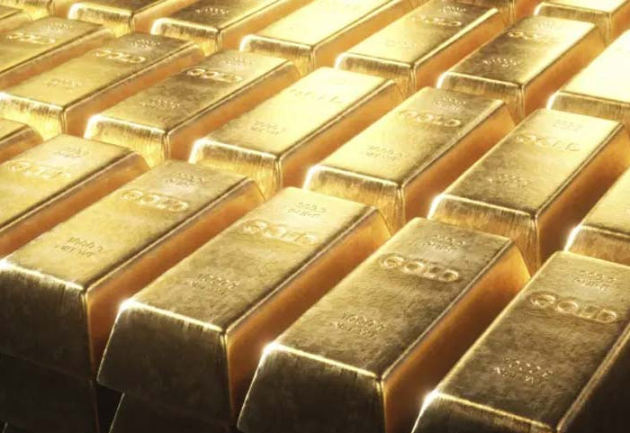 lingotes de oro